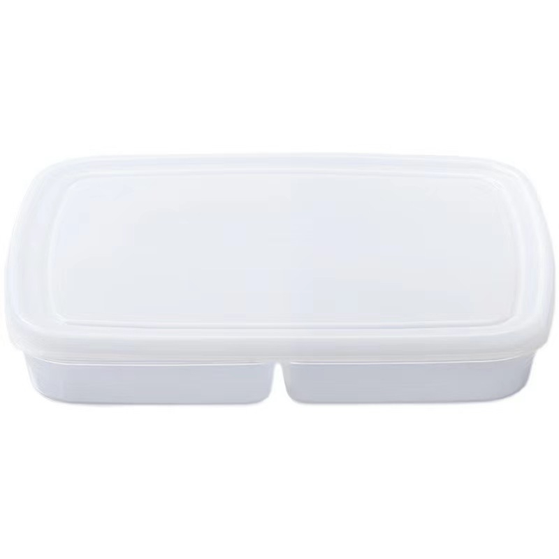 Plastična kutija za zamrzavanje s pregradama, 800–1000 ml, mikrovalno sigurna
