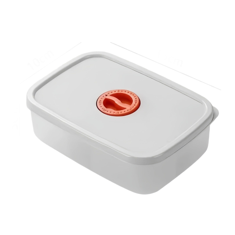 Cutie de depozitare a alimentelor cu temporizator, capacitate mare, stivuibilă, etanșă, cutie de prânz multifuncțională pentru birou