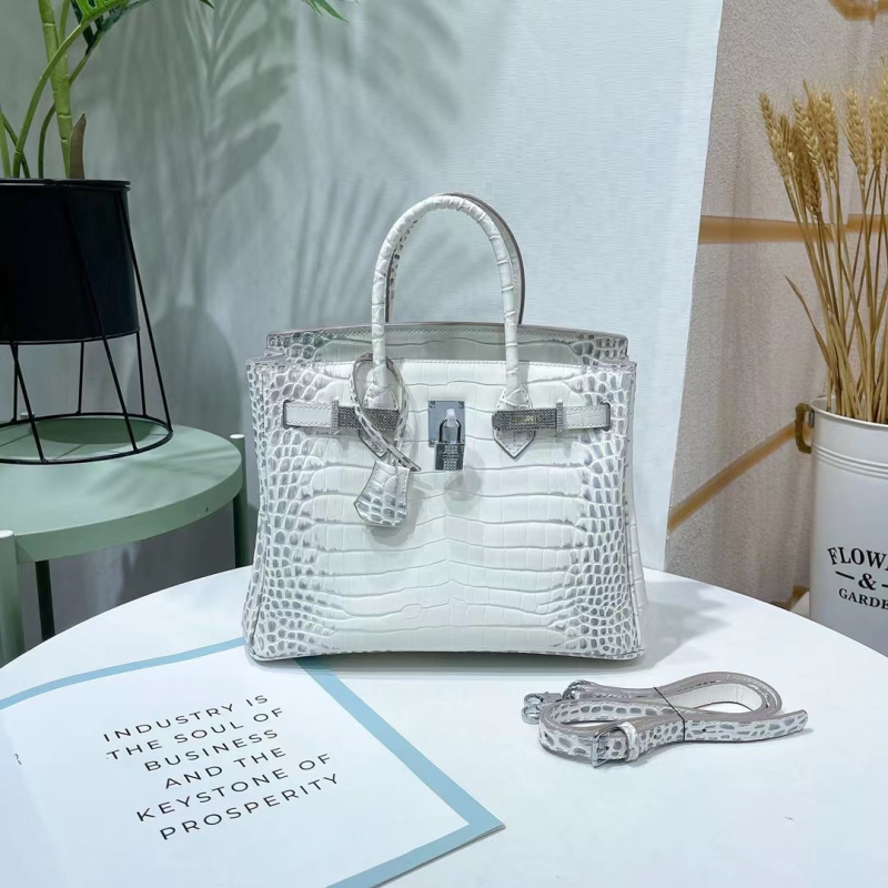 DUOKAFU Ženska torbica od praveće kože, crossbody s uzorkom krokodila i kristalnom kopčom, srednje veličine
