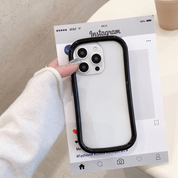 Kućište za iPhone 16 Pro / 15 Pro Max u candy bojama, prozirna baza, minimalističko zaštitno kućište za 14/13