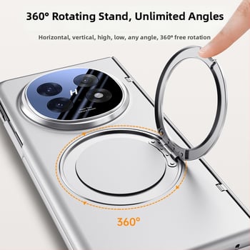 OPPO Find N5 kućište s magnetskim držačem i potpuno rotirajućim postoljem, 3-u-1 zaštita od pada