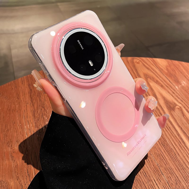 Magnetska futrola s gradientnim efektom zamagljivanja za Huawei Mate70Pro i Mate80Pro, ženska verzija, Matcha zelena
