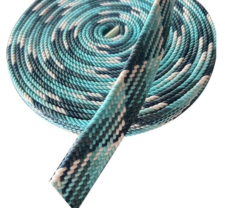 Wow Customized 22mm цветен дебел еластичен плетен каиш за часовник