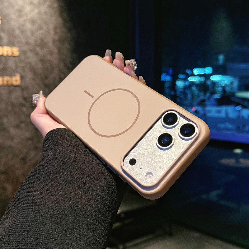Magnetska mat zaštitna futrola za iPhone 11–17 seriju, otporna na padove, otiske prstiju, PC + TPU