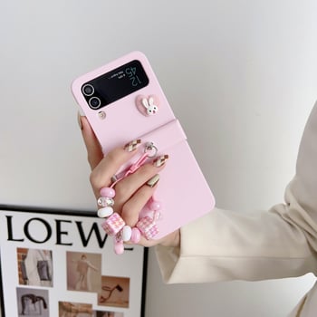 Korejskog stila minimalistično kućište za Samsung Galaxy Z Flip3/4/5, tvrdi kućište s mat završnom obradom