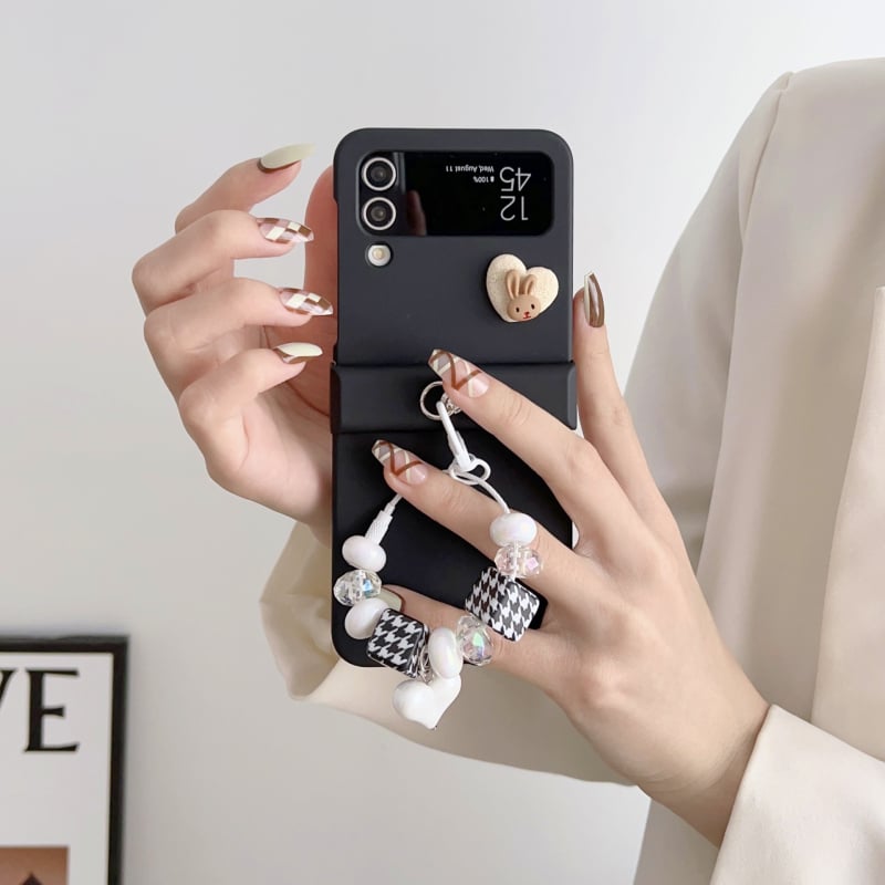 Korejskog stila minimalistično kućište za Samsung Galaxy Z Flip3/4/5, tvrdi kućište s mat završnom obradom
