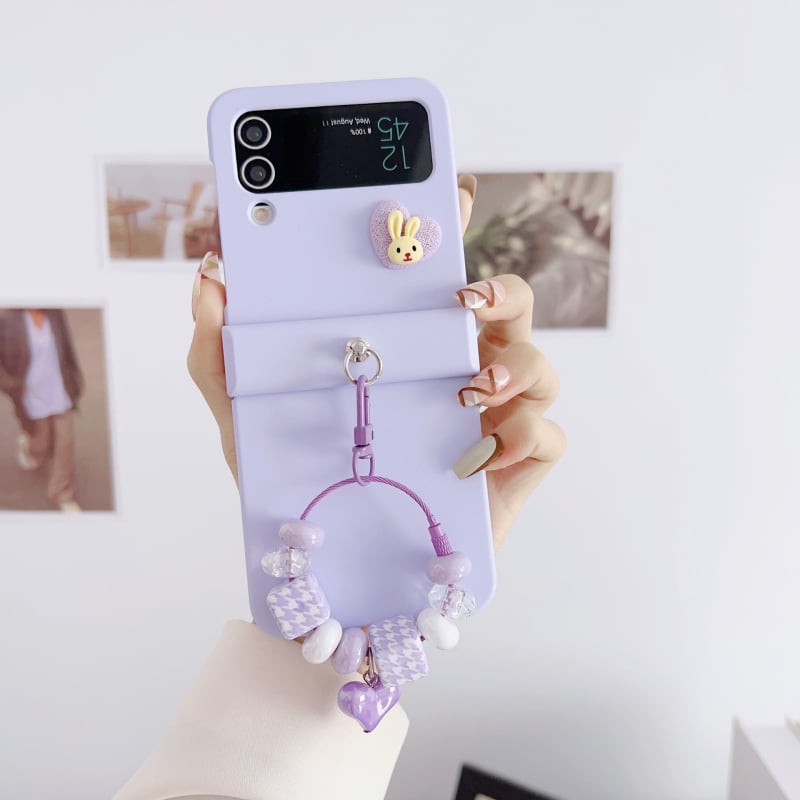 Korejskog stila minimalistično kućište za Samsung Galaxy Z Flip3/4/5, tvrdi kućište s mat završnom obradom