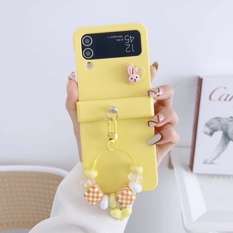 Korejskog stila minimalistično kućište za Samsung Galaxy Z Flip3/4/5, tvrdi kućište s mat završnom obradom