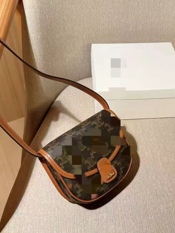 Torba od prave kože Arc de Triomphe u polukružnom obliku, retro stil, preko ramena ili crossbody, mala veličina