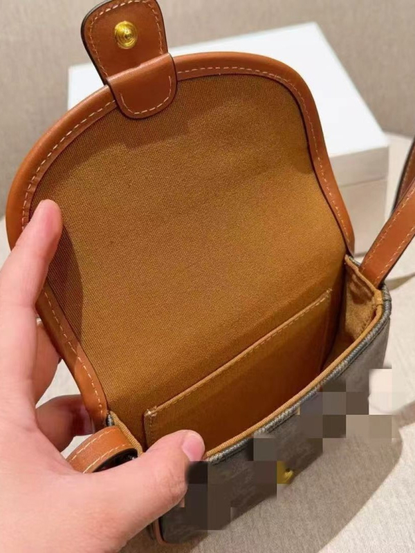 Torba od prave kože Arc de Triomphe u polukružnom obliku, retro stil, preko ramena ili crossbody, mala veličina