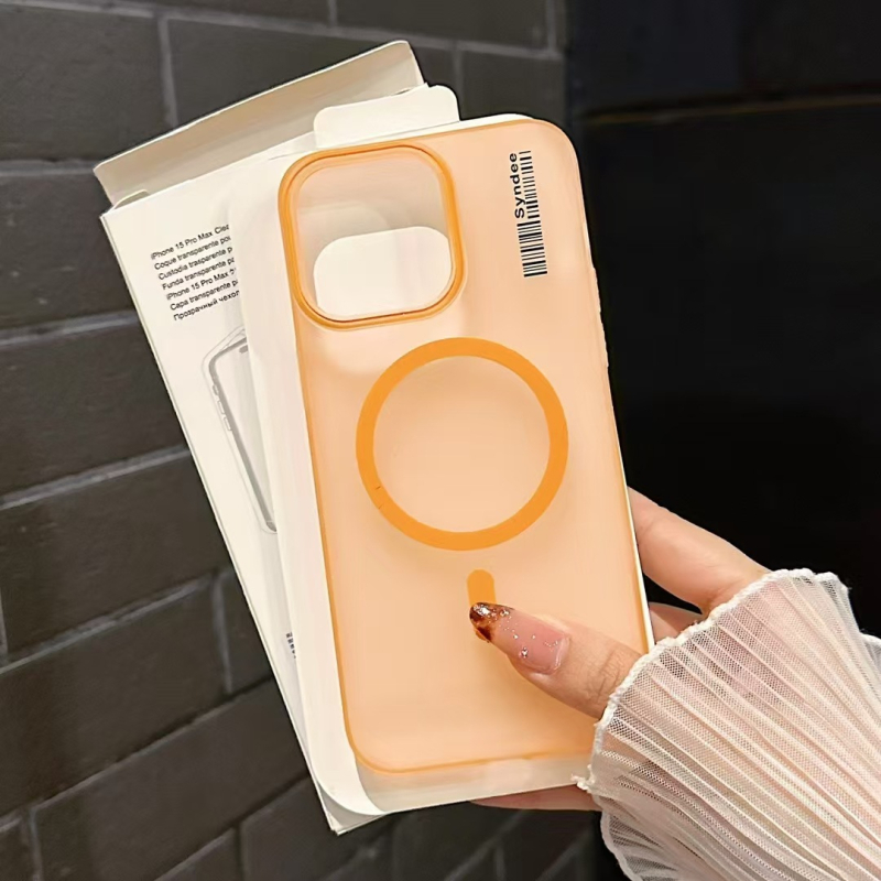 Magnetična ultra-tanka PC prozirna mat zaštitna maska za iPhone 16 Pro – potpuno pokriće, zaštita od padova