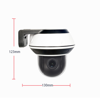 Metalna eksplozijski otporna PTZ kamera s PoE-om, 4× zoom, infracrveno noćno gledanje, 8 MP HD