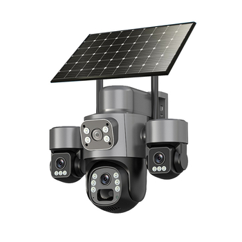 V380 vanjska solarna bežična kamera s daljinskim pristupom i 360° PTZ