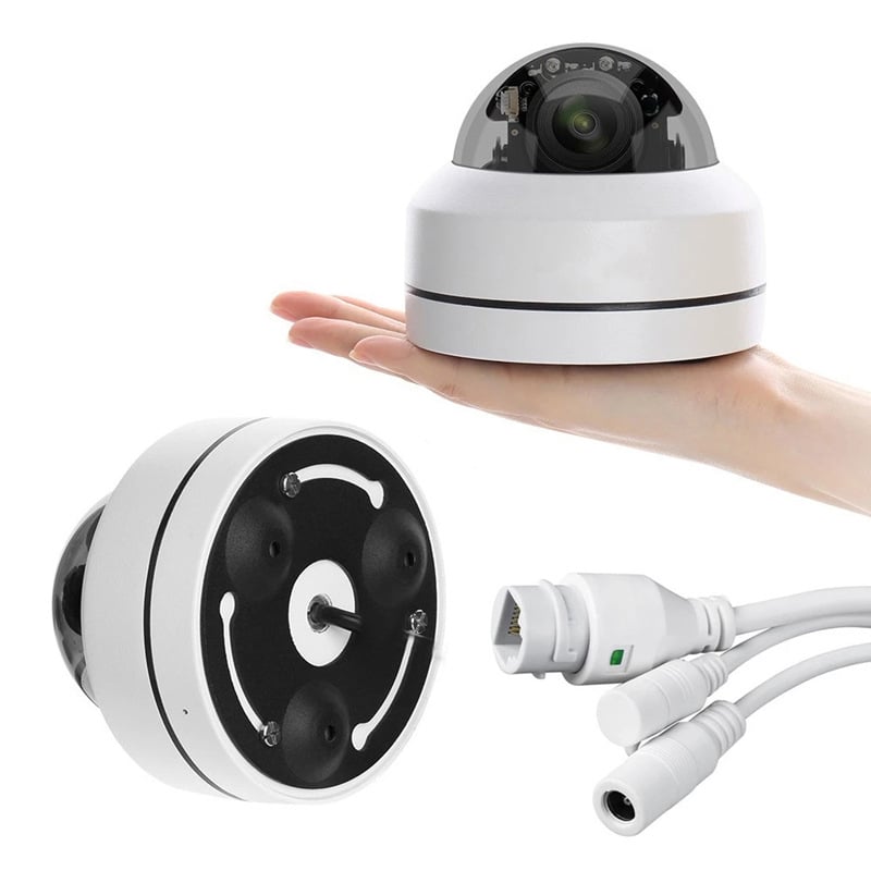 2,5-inčna mrežna PTZ infracrvena dome kamera, 5 MP, 4x zum, POE, audio