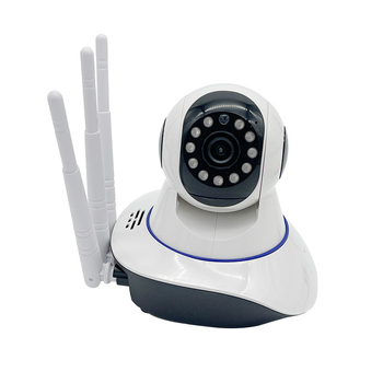 Безжична видеокамера за наблюдение V380 с въртене 360°, пан-наклон, широкоъгълна леща, висококачествен HD, аудио комуникация през мобилен телефон