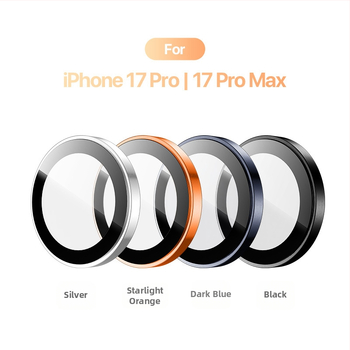 Ochranný film objektívu pre iPhone 17 Pro Max – tvrdené sklo, HD protiškrabaniu