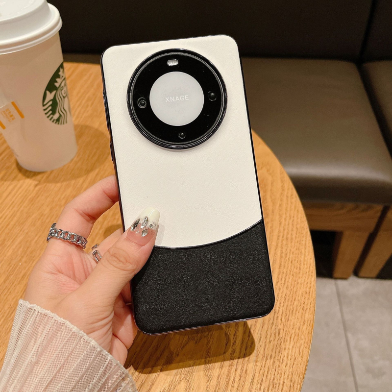 Binbei електроплатен кожен калъф за Huawei Mate60 Pro+ – пълна защита с PC корпус, против изпускане