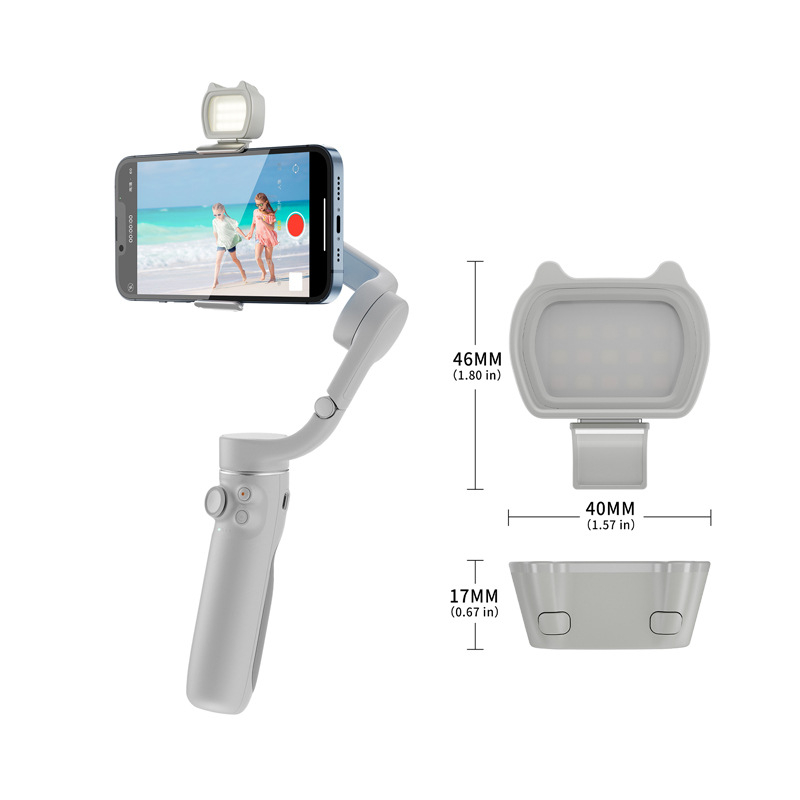 STARTRC DJI OM 4/5/6/SE ručni gimbal Insta360 Flow magnetska rasvjeta