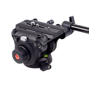 Xiletu LS6A hydraulická kamera gimbal hlava so statívom a posuvnou koľajnicou pre pozorovanie vták a fotografovanie, univerzálne