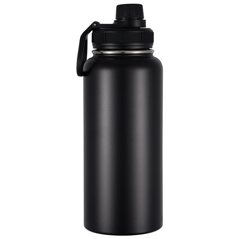Recipient din oțel inoxidabil 304, 32 oz, finisaj pudrat, izolație termică, portabil pentru exterior, personalizabil