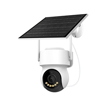 Solarnom napajana kamera za kućni nadzor, 360° panoramska perspektiva, daljinski pristup preko mobilnog telefona, vanjska upotreba, noćni pogled, visoka razlučivost, bežični Wi‑Fi