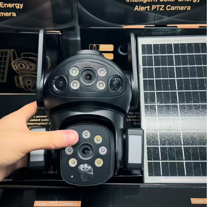 X7 4G napelemes megfigyelő kamera, HD alacsony energiafogyasztással, V380PRO