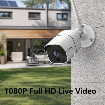 Inteligentna bežična kamera za nadzor s Wi-Fi, microSD slotom, 1080P HD, 4MP/5MP, vanjska vodootporna