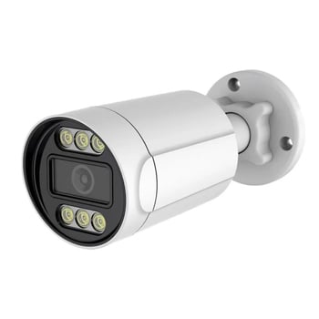 Vanjska fiksna mrežna kamera s PoE, 8 MP, 4K, potpuno metalno kućište, s zvukom