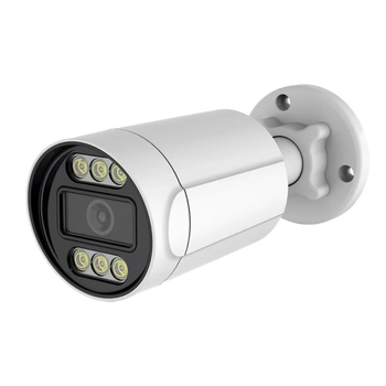 Vanjska fiksna mrežna kamera s PoE, 8 MP, 4K, potpuno metalno kućište, s zvukom