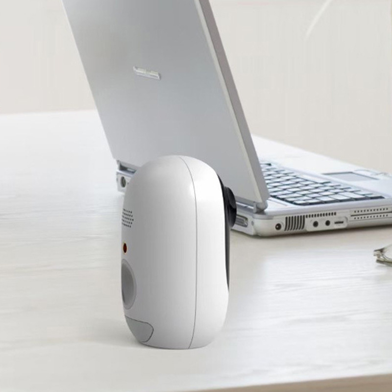 Cameră de supraveghere wireless 360° pentru interior și exterior, Wi-Fi, HD, vedere de noapte, cameră inteligentă