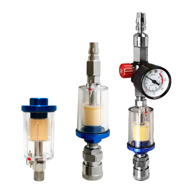 Filtru separator ulei-apă pentru pistol de vopsit și compresor de aer, separator de vapori de apă, accesorii pistol de vopsit