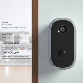 Cameră de securitate 1080P alimentată solar, inteligentă pentru casă, monitorizare wireless în exterior