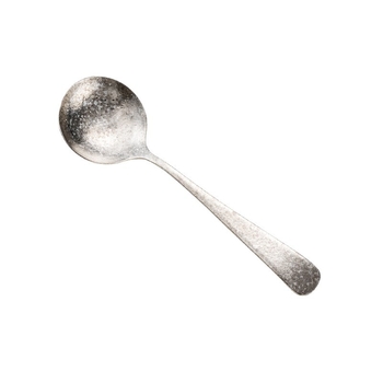 Lingură din titan pur – lingură rotundă pentru supă și desert