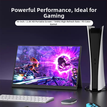Prijenosni 1080p IPS monitor 144 Hz HDMI za mobilne igre
