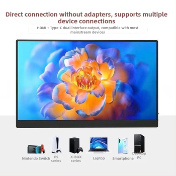 Prijenosni 1080p IPS monitor 144 Hz HDMI za mobilne igre