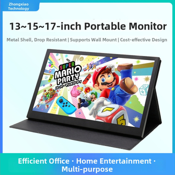 Vanjski dodirni monitor od 15,6 inča s USB/HDMI, IPS panelom, 1280x800, 60 Hz, zrcaljenje zaslona za igrice, telefone i prijenosna računala