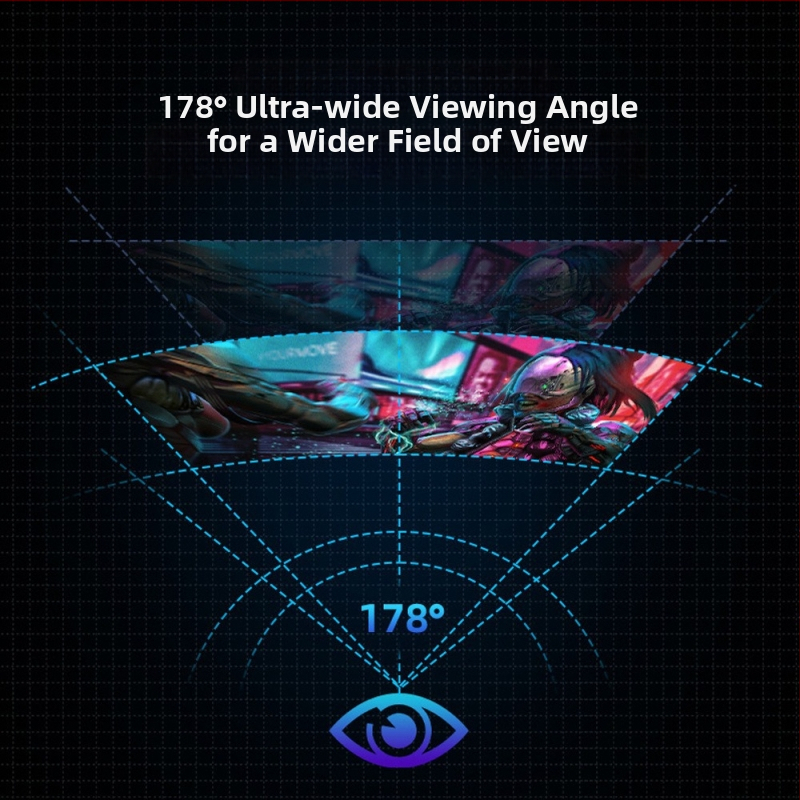 Vanjski dodirni monitor od 15,6 inča s USB/HDMI, IPS panelom, 1280x800, 60 Hz, zrcaljenje zaslona za igrice, telefone i prijenosna računala