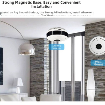 Bezdrôtová HD kamera V380 Pro pre domáce a obchodné monitorovanie s diaľkovým prístupom cez mobilný telefón
