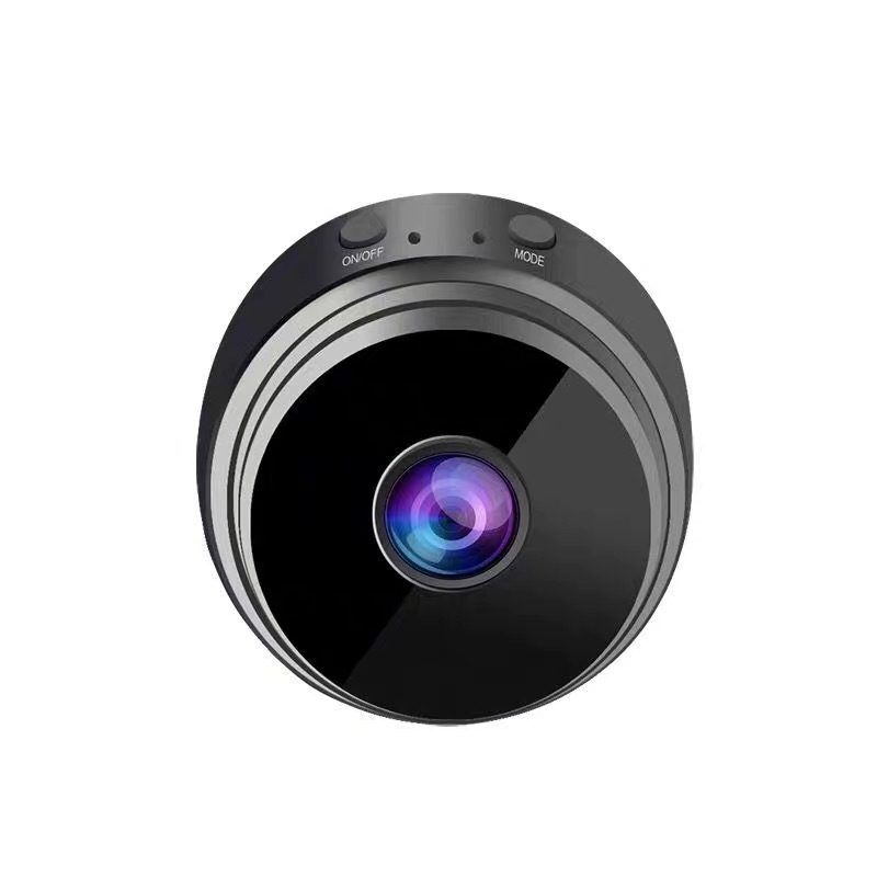 A9 Cameră wireless cu Wi‑Fi pentru vizionare pe mobil, ultra‑clară, cameră de rețea pentru interior și exterior