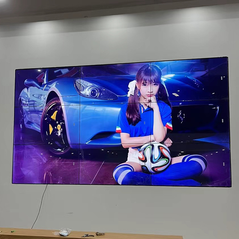 HD LCD видео стена за реклама, интелигентен голям екран за комерсиална употреба