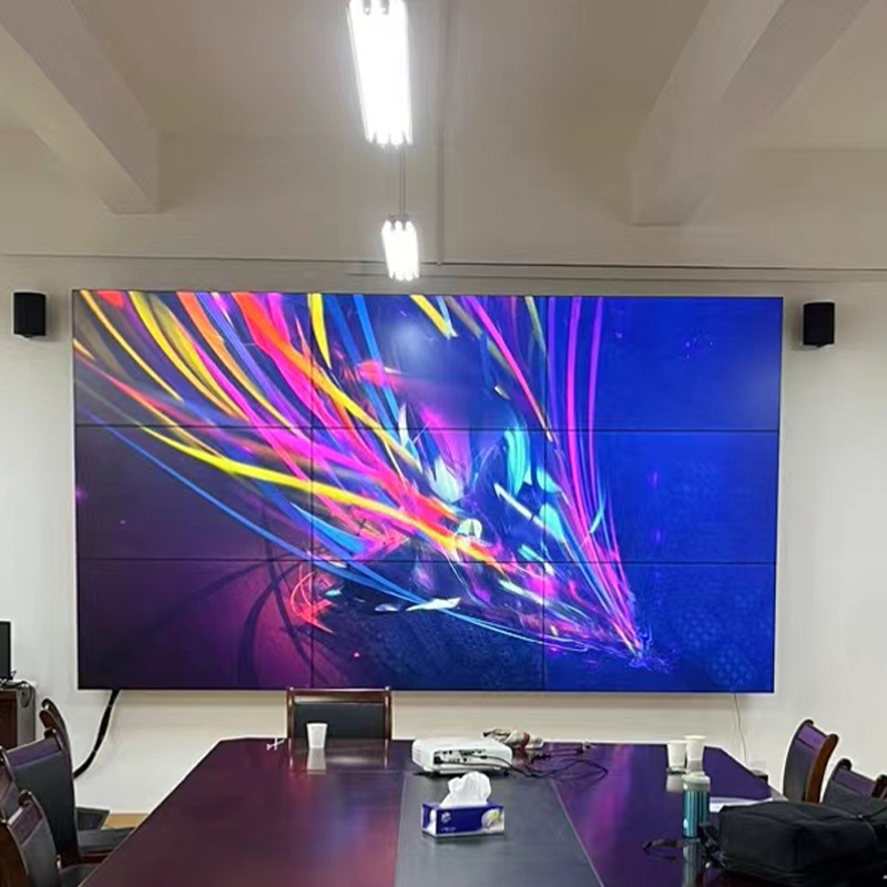 HD LCD видео стена за реклама, интелигентен голям екран за комерсиална употреба