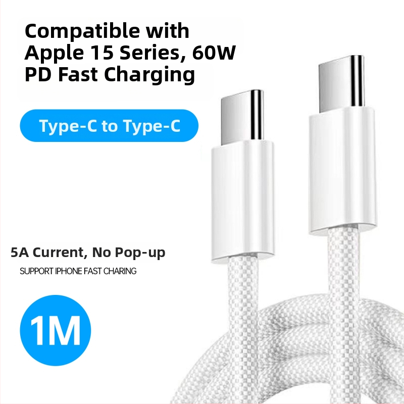 1–2 m dlhý rýchlonabíjací dátový kábel s konektormi USB-C, Micro USB a Lightning; kompatibilný s Android a Apple zariadeniami, podpora 5A/6A nabíjania