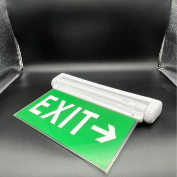 Semnal LED de ieșire în urgență, cu indicator rotativ, pentru montaj suspendat