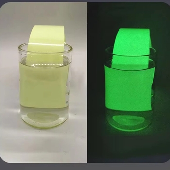 Bandă luminoasă pentru trepte și scenă — bandă fluorescentă verde, avertizare anti-coliziune pentru siguranță