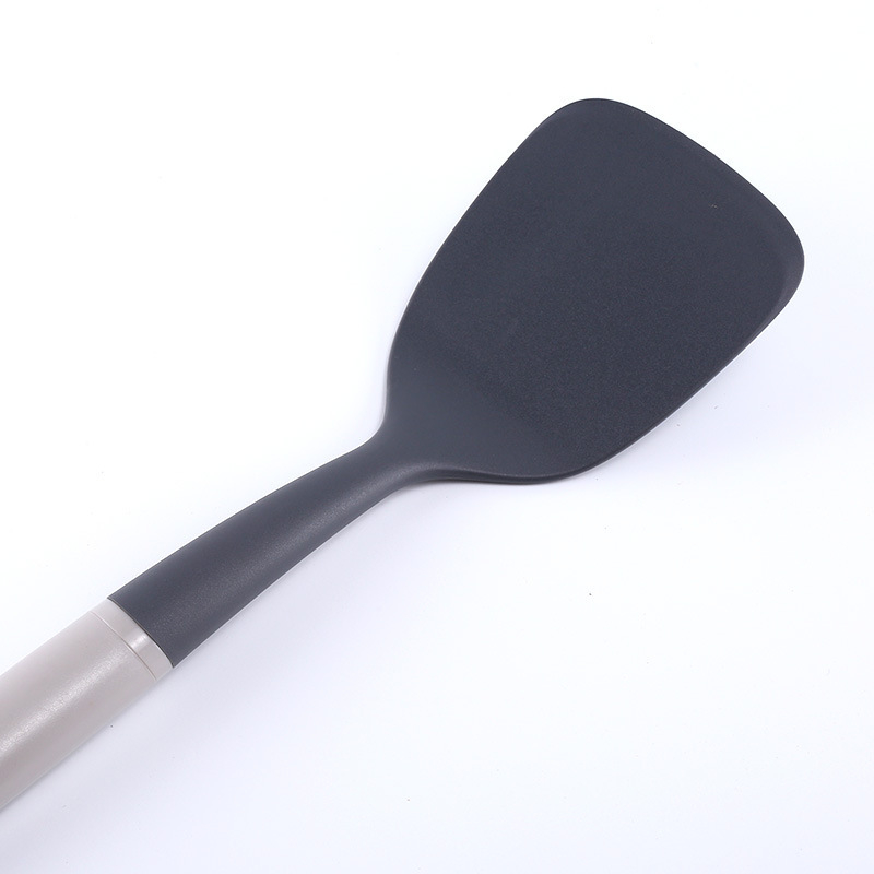 Set de cinci piese din nylon: spatulă și lingură de supă, ustensile de bucătărie multifuncționale, rezistente la temperaturi înalte