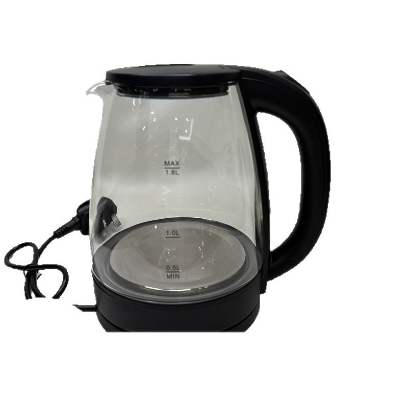 Fierbător electric din sticlă, capacitate mare, multifunctional pentru fierberea apei, infuzie și preparare ceai, 1,5–2 L, oprire automată, potrivit 6 persoane sau mai mult