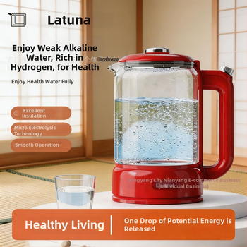 Latuna fierbător original cu temperatură constantă pentru uz casnic, fierbător electric compact de 1,8 L, fierbător bogat în hidrogen pentru sănătate