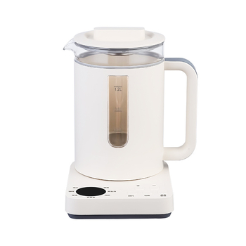 Ceainic de sănătate din sticlă, 1,2 L, cu filtru de ceai, 1000W, control cu microprocesor