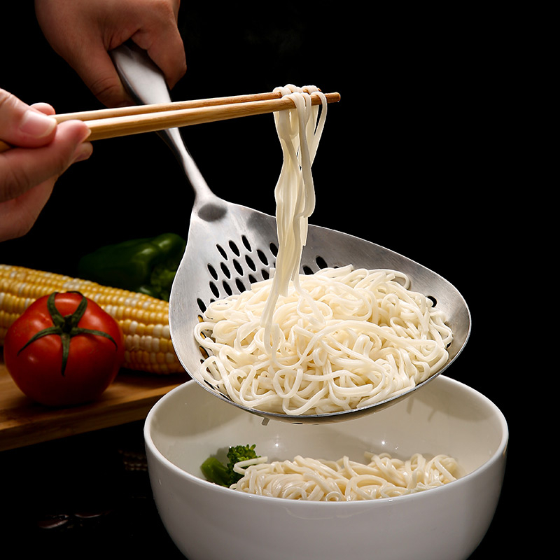 Colander din oțel inoxidabil 304 – stil japonez, anti-arșiuri, mare, antiderapant, pentru bucătărie
