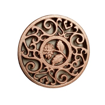 Suport de ceainic din fontă auriu, 12 cm – accesorii pentru ceainice din fontă, ceramică și lut Yixing